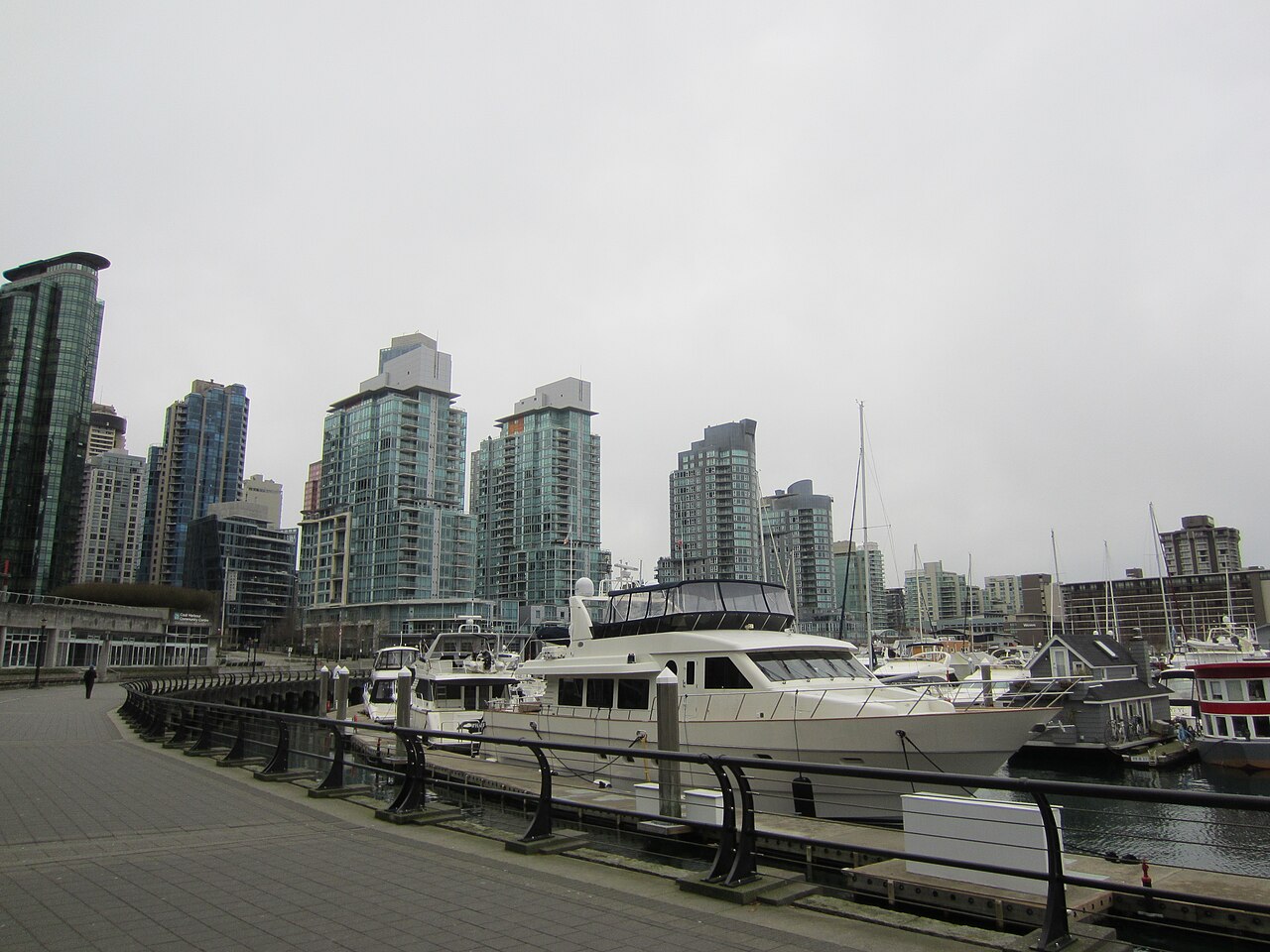 Coal Harbour Homes and streetscape