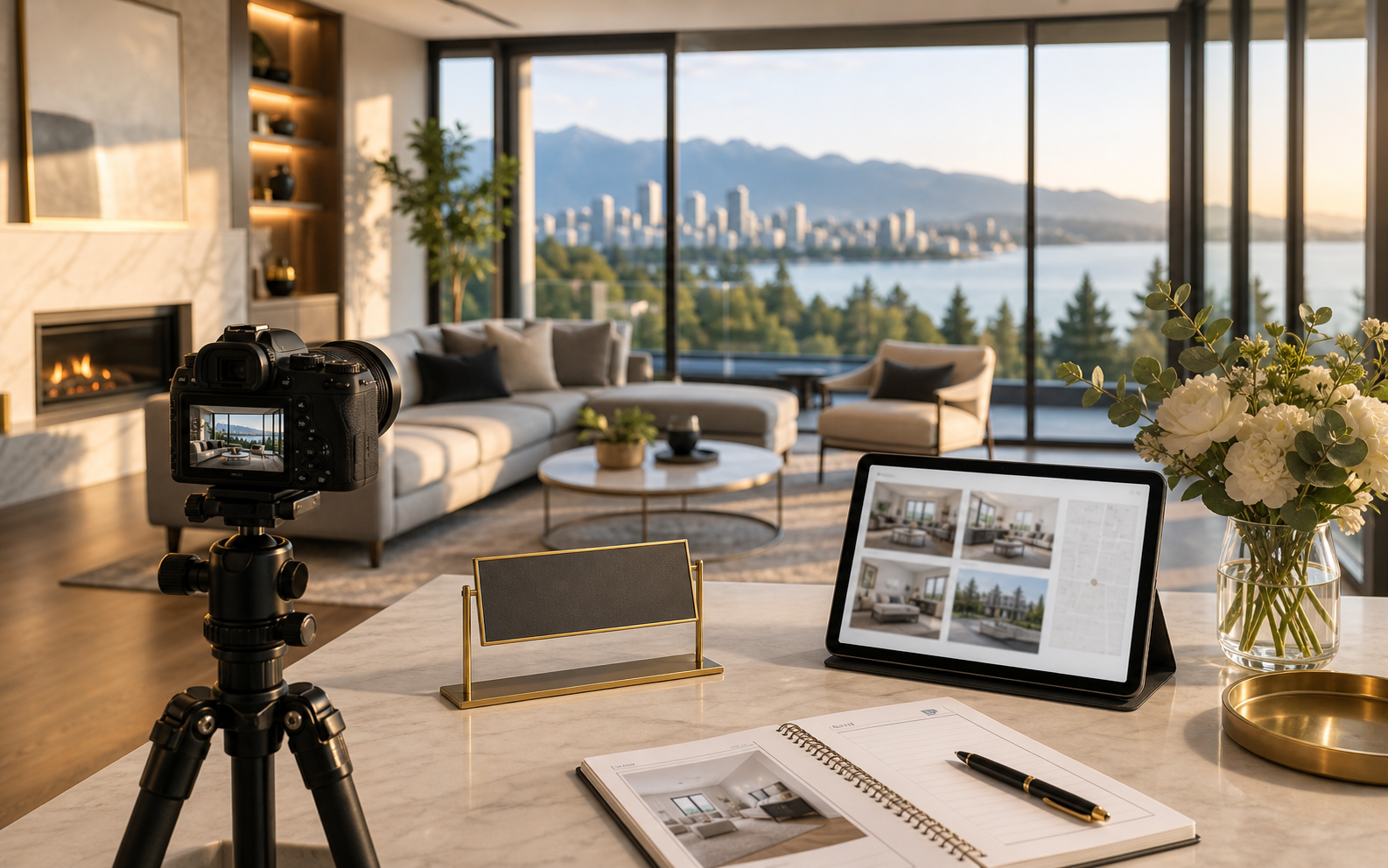 Listing marketing materials